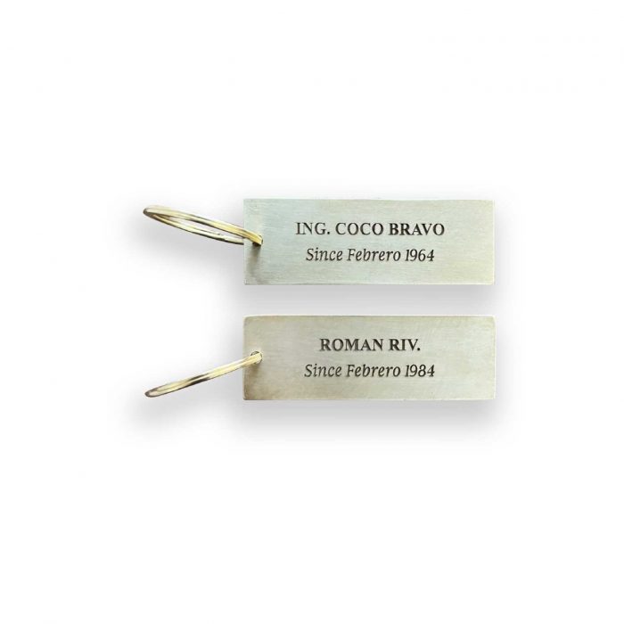 Llavero grabado ambos lados